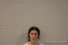 Mugshot of Gabrielle K Belcher-Cowlishaw booked in Bourbon County, Kansas on October 4, 2026