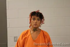 Mugshot of Gracie A Freeman booked in Bourbon County, Kansas on October 13, 2026
