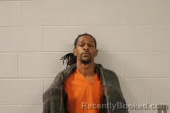 Mugshot of O'thaniel C Lawrence booked in Bourbon County, Kansas on October 20, 2026