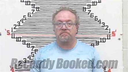 Booking photo from Brown County, Kansas