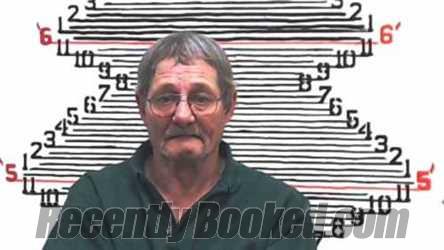 Booking photo from Brown County, Kansas