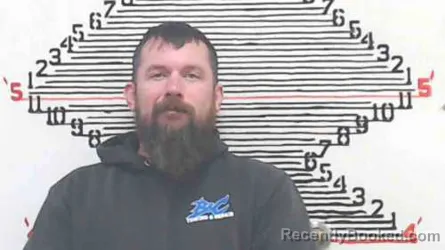 Booking photo from Brown County, Kansas