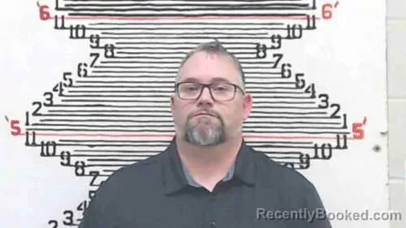 Booking photo from Brown County, Kansas