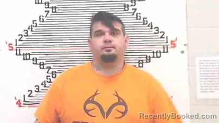 Mugshot of Cody Dean Tucker booked in Brown County, Kansas on March 17, 2026