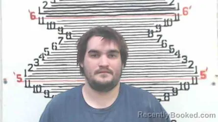 Mugshot of Hunter Korclell Sullivan booked in Brown County, Kansas on March 17, 2026