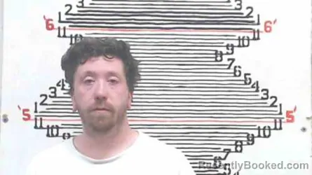 Mugshot of Tyler Robert Russell booked in Brown County, Kansas on March 21, 2026