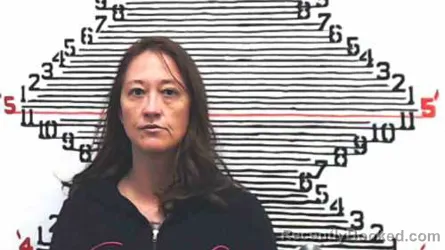 Mugshot of Melissa Faye Lehrbach booked in Brown County, Kansas on March 27, 2026