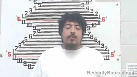 Mugshot of Brandon Amaru Negonsott booked in Brown County, Kansas on March 31, 2026