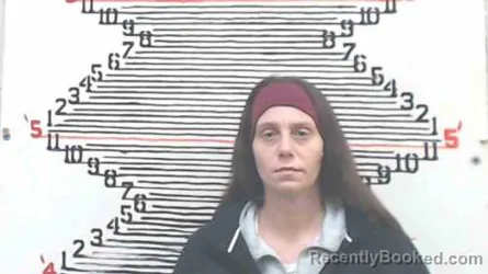 Mugshot of Marjorie Christine Wren booked in Brown County, Kansas on April 7, 2026