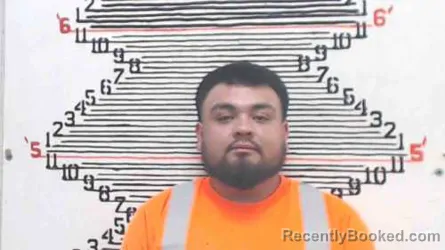 Mugshot of Marvin Osiel Espinosa torres booked in Brown County, Kansas on April 14, 2026