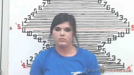 Mugshot of Samantha Ann Chartier booked in Brown County, Kansas on April 18, 2026