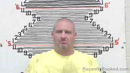 Mugshot of Gerald Shane Adams booked in Brown County, Kansas on April 20, 2026