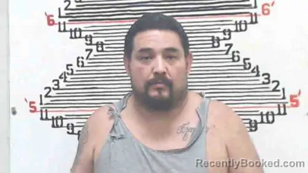 Mugshot of Victor Ray Gonzales booked in Brown County, Kansas on May 4, 2026