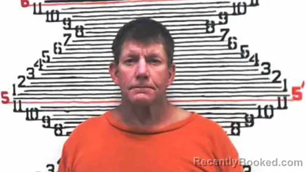 Mugshot of Randy Anthony Glander booked in Brown County, Kansas on May 9, 2026