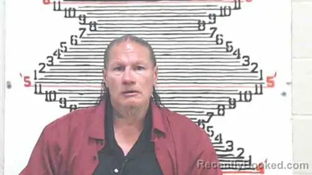Mugshot of Ricky Lou Wabaunsee booked in Brown County, Kansas on May 18, 2026