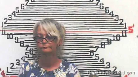 Mugshot of Jeffra Colleen Lee booked in Brown County, Kansas on July 18, 2026