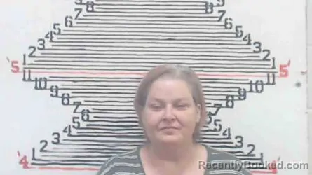 Mugshot of Tracie Lynn Grogg booked in Brown County, Kansas on July 20, 2026