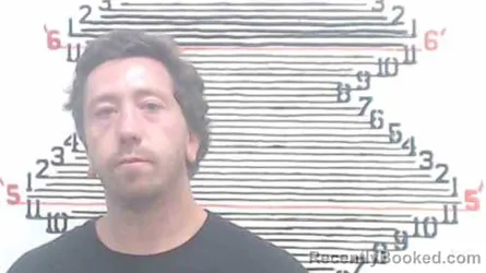 Mugshot of Tyler Robert Russell booked in Brown County, Kansas on July 22, 2026