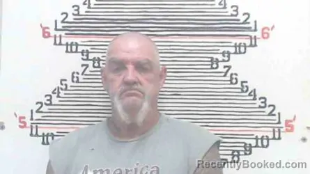 Mugshot of Sean Dustin Davidson booked in Brown County, Kansas on July 22, 2026