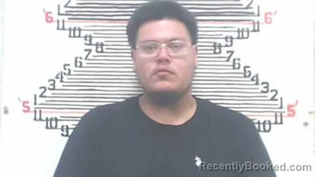 Mugshot of Gustavo Davila booked in Brown County, Kansas on July 27, 2026