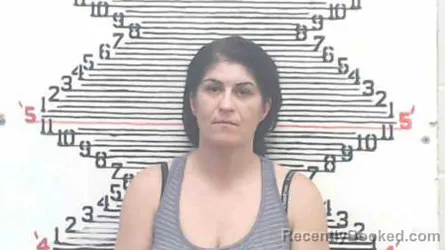 Mugshot of Melissa Christine Clark booked in Brown County, Kansas on July 29, 2026