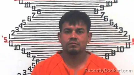 Mugshot of Fredy Abel Alonzo-Flores booked in Brown County, Kansas on August 1, 2026