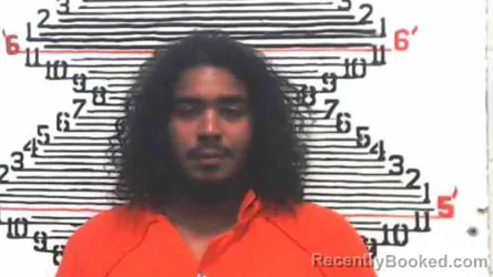 Mugshot of Darius Little Elk LaCroix booked in Brown County, Kansas on August 1, 2026