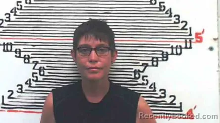 Mugshot of Kirsten Lee Kuhn booked in Brown County, Kansas on August 1, 2026