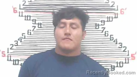 Mugshot of Yeison Alberto Lopez Perez booked in Brown County, Kansas on August 3, 2026