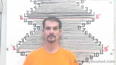 Mugshot of Ryan Eugene Simmonds booked in Brown County, Kansas on August 11, 2026