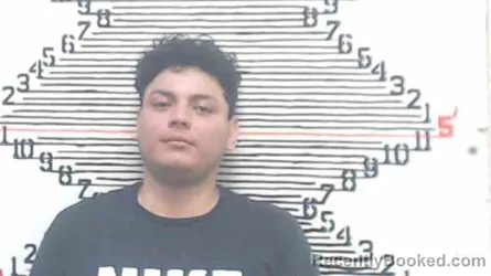 Mugshot of Oscar Daniel Lopez-Soto booked in Brown County, Kansas on August 13, 2026