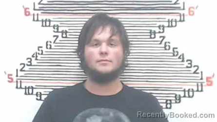 Mugshot of Anthony Kyle Carson booked in Brown County, Kansas on August 24, 2026