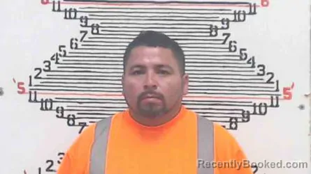 Mugshot of Manuel Sarmiento Diaz booked in Brown County, Kansas on September 1, 2026
