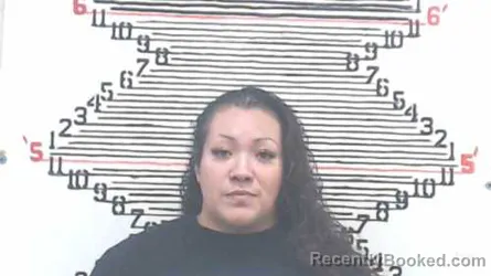 Mugshot of Aurora Hernandez booked in Brown County, Kansas on September 4, 2026