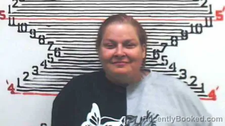 Mugshot of Tracie Lynn Grogg booked in Brown County, Kansas on September 6, 2026