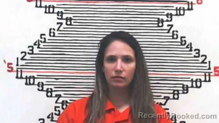 Mugshot of Macie Maria Blanks booked in Brown County, Kansas on September 8, 2026