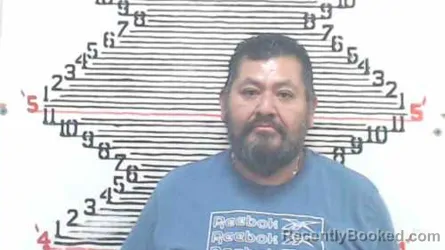 Mugshot of Simon Palacios-Bailon booked in Brown County, Kansas on September 8, 2026