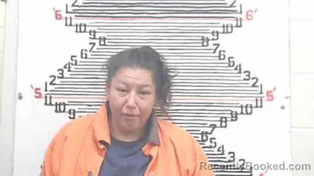 Mugshot of Jane Rebecca Nioce booked in Brown County, Kansas on September 26, 2026