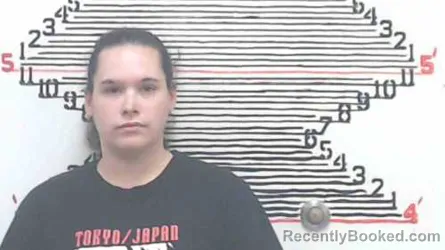 Mugshot of Veronica Leann Jones booked in Brown County, Kansas on September 29, 2026