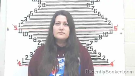 Mugshot of Janelle Leigh Kaster booked in Brown County, Kansas on September 30, 2026