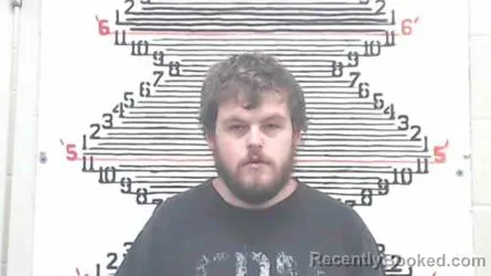 Mugshot of Chase Anthony Kradle booked in Brown County, Kansas on October 4, 2026