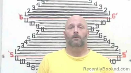 Mugshot of Michael James Lanning booked in Brown County, Kansas on October 8, 2026
