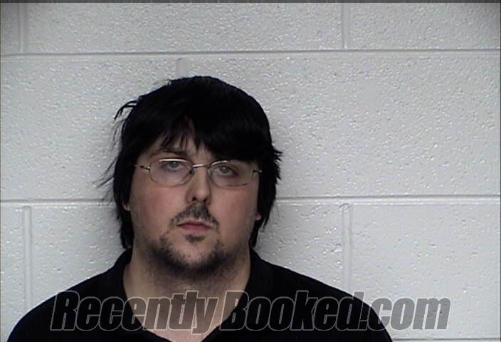 Booking photo from Chase County, Kansas