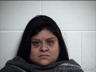 Mugshot of MERALY SARAMY  RIOS-CAMPOS booked in Chase County, Kansas on March 6, 2026