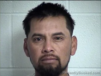 Mugshot of DARIO JAQUEZ-GALLARDO booked in Chase County, Kansas on March 17, 2026