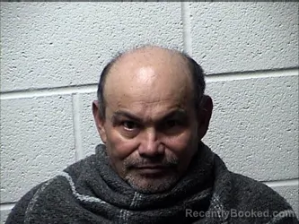 Mugshot of BERNARDINO MIGUEL MONROY-BERGANZA booked in Chase County, Kansas on March 18, 2026