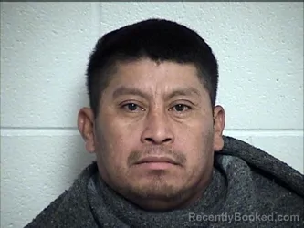 Mugshot of LUCAS JOSE VASQUEZ-HERNANDEZ booked in Chase County, Kansas on March 20, 2026