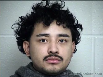 Mugshot of KEYLER FERNANDO GARCIA-LOPEZ booked in Chase County, Kansas on March 23, 2026