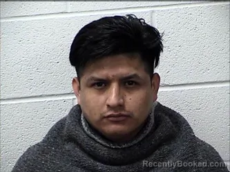 Mugshot of MARCO ANTONIO OCARTE HERNANDEZ booked in Chase County, Kansas on March 24, 2026