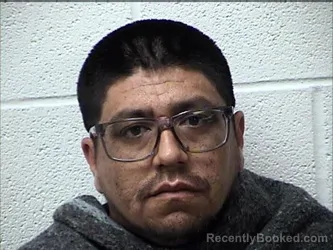 Mugshot of IVAN ARGUELLES QUINTANA booked in Chase County, Kansas on March 27, 2026